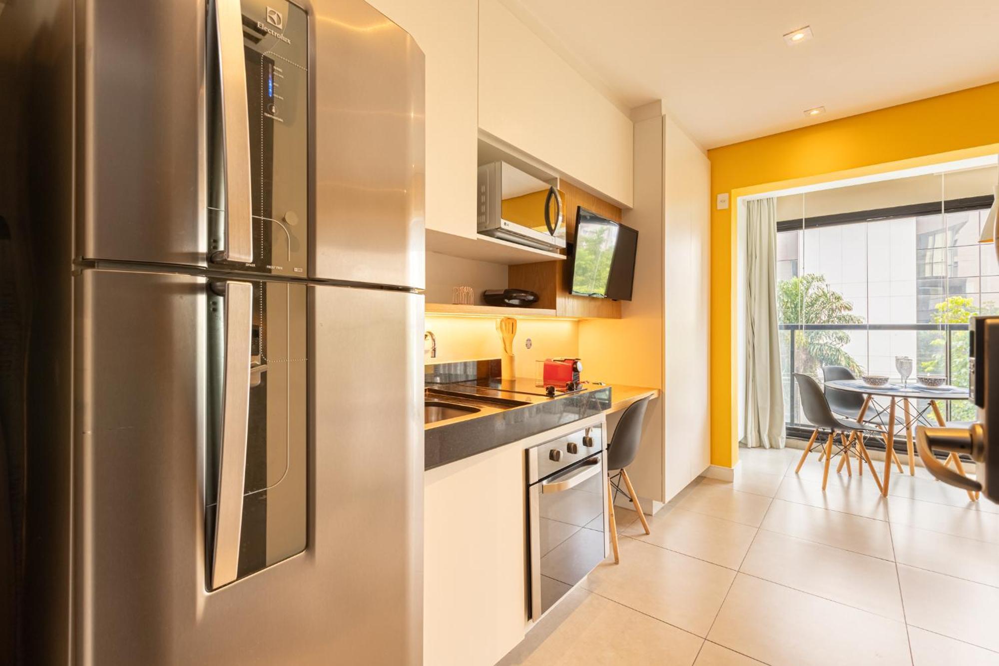 Apartamento Easy Star - Moderno Ao Lado Da Faria Lima - Fe02g